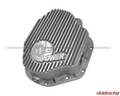 aFe Power Rear Differential Cover Raw Street Series Dodge Diesel Trucks 94-02 - 46-70030