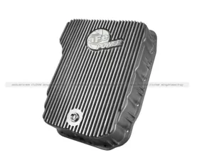 aFe Power Transmission Pan Cover Raw Dodge Diesel Trucks 07-12