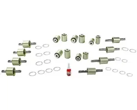 aFe Power Control PFADT Series Aluminum Frame Solid Spherical Control Arm Bearings Set Chevrolet Corvette Z06 C6 06-13