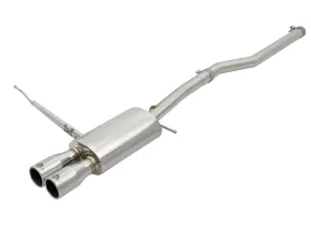 aFe Power Mach Force Xp 2.5 inch 304 Stainless Steel Catback Exhaust System w/Polished Tips Mini Cooper S 2.0T F56