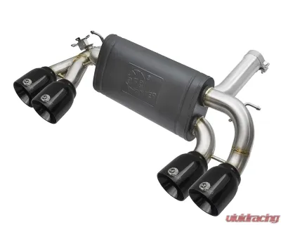 aFe Power MACH Force-Xp 3" to 2-1/2" 304 Stainless Steel Axle-Back Exhaust System BMW M2 F87 2016-2021 - 49-36333-B