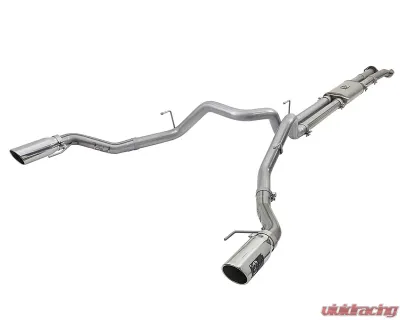 aFe Power MACH Force-Xp 3" 409 Stainless Steel Catback Exhaust System Ford Raptor V6 3.5L 2017-2020 - 49-43045-P