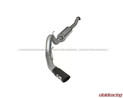 aFe Power Mach Force-Xp 4 inch Catback Stainless Steel Exhaust System w/Black Tip Ford F-150 2015-2022 - 49-43069-B