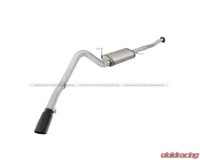 aFe Power Mach Force-Xp 3 inch to 3.5 inch Catback Stainless Steel Exhaust System w/Black Tip Ford F-150 2015-2022 - 49-43073-B