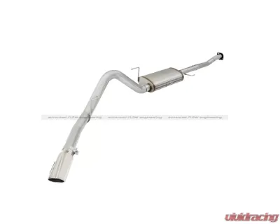 aFe Power Mach Force-Xp 3 inch to 3.5 inch Catback Stainless Steel Exhaust System w/Polished Tip Ford F-150 2015-2022 - 49-43073-P