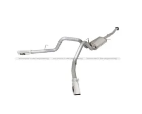 aFe Power Mach Force-Xp 3 inch Catback Stainless Steel Dual Side-Exit Exhaust System w/Polished Tips Ford F-150 2015-2022