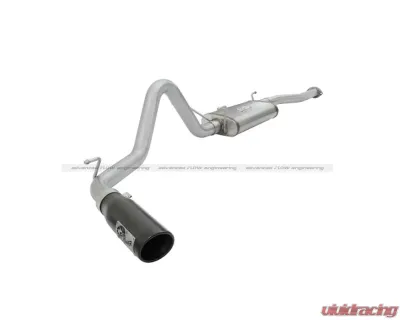 aFe Power Mach Force-Xp 2.5 inch Catback Stainless Steel Exhaust System w/Black Tip Toyota Tacoma 13-15 - 49-46024-B