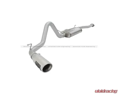 aFe Power Mach Force-Xp 2.5 inch Catback Stainless Steel Exhaust System w/Polished Tip Toyota Tacoma 13-15 - 49-46024-P