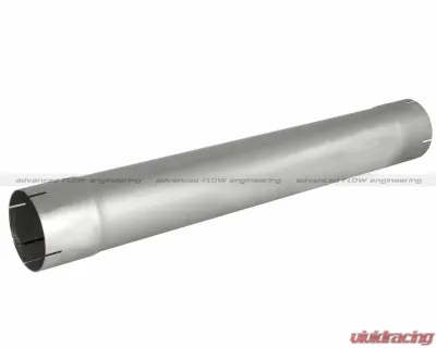 aFe Power MACH Force XP Stainless Steel Mufflers 4in Muffler Delete Pipe - 49-91004
