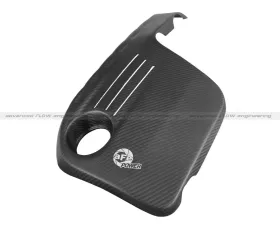aFe Power S55 Matte Carbon Fiber Engine Cover BMW M2 Competition/M3/M4 (F80/F82/F83/F87) L6-3.0L (tt) S55 2015-2021