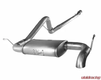 aFe Power MACH Force XP 2.5in Catback SS-409 Exhaust Systems Jeep Wrangler 2 Dr V6-3.6L 12-14 - 49-46214
