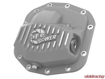AFE Power Street Series Front Differential Cover Raw for 2018 Jeep Wrangler JL V6 3.6L - 46-71010A