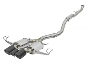 Takeda Stainless Steel Catback Dual-Exit Exhaust System Honda Civic Type R FK8 17-18