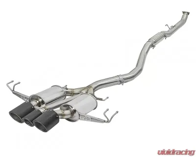 aFe Power Stainless Steel Cat-Back Dual-Exit Exhaust System Honda Civic Type R FK8 17-18 - 49-36616-C