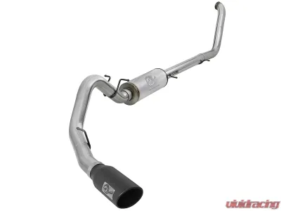 aFe Power Large Bore-HD 4" 409 Stainless Steel Turbo-Back Exhaust System Ford Excursion 00-03 V8-7.3L (td) - 49-43008-B