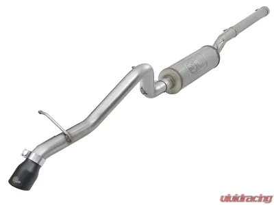 aFe Power MACH Force-Xp Hi-Tuck 2-1/2" 409 Stainless Steel Catback Exhaust System Jeep Wrangler (JK) 07-18 V6-3.6L/3.8L (2/4 Door) - 49-48057-B