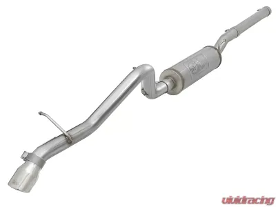 aFe Power MACH Force-Xp Hi-Tuck 2-1/2" 409 Stainless Steel Catback Exhaust System Jeep Wrangler (JK) 07-18 V6-3.6L/3.8L (2/4 Door) - 49-48057-P