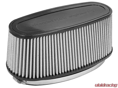 aFe Power Magnum FLOW Pro DRY S Air Filter (11-13/32x4)Fx(14x5-1/2)Bx(12X3-1/2)Tx5H - 21-90087