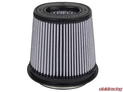 aFe Power Magnum FLOW Pro DRY S Air Filter (5.25" x 3.75")"F x (7.38 x 5.88")"B (mtm2) x (5.5" x 4")"T (Inv) x 6.75"H in. - 21-91104