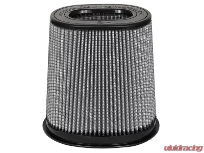 aFe Power Magnum FLOW Pro DRY S Air Filter 3" F (Dual) x (8.25 x 6.25)B (mt2) x (7.25 x 5)T x 9H - 21-91115