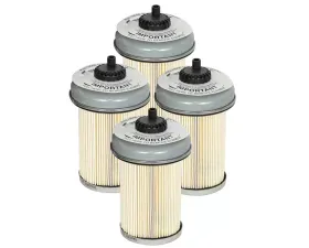 aFe Power Pro GUARD D2 Fuel Filter GM Diesel Trucks 92-00 V8-6.2L/6.5L (td) 4 Pack
