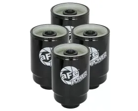 aFe Power Pro GUARD HD Fuel Filter (4 Pack) GM Diesel Trucks 01-16 V8-6.6L (td)