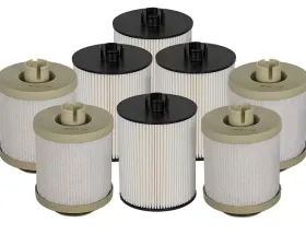 aFe Power Pro GUARD D2 Fuel Filter (4 Pack) Ford Diesel Trucks 08-10 V8-6.4L (td)
