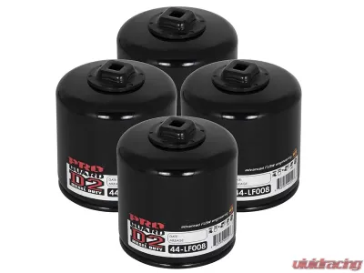 aFe Power Pro GUARD D2 Oil Filter Canister: 3.66in OD x 3.66in HT - 44-LF008-MB