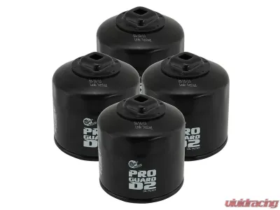 aFe Power Pro GUARD D2 Oil Filter Canister: 3.15in OD x 3.15in HT - 44-LF018-MB