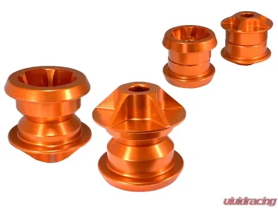 aFe Power Control Solid Rear Subframe Mount Set Chevrolet Camaro 10-15 Orange - 450-402001-N
