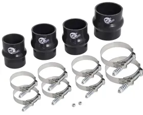 aFe Power BladeRunner Intercooler Couplings & Clamps Kit; aFe Tubes Only Dodge Diesel Trucks 07.5-09 L6-6.7L (td)