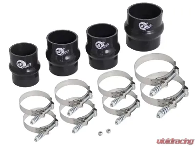 aFe Power BladeRunner Intercooler Couplings & Clamps Kit; aFe Tubes Only Dodge Diesel Trucks 07.5-09 L6-6.7L (td) - 46-20030A