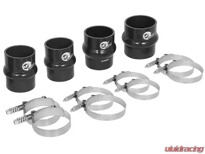 aFe Power BladeRunner Intercooler Couplings & Clamps Kit; Factory Intercooler & aFe Tubes Dodge/RAM Diesel Trucks 10-12 L6-6.7L (td) - 46-20080AS