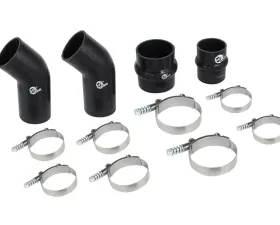 aFe Power BladeRunner Intercooler Couplings & Clamps Kit; aFe Tubes Only RAM Diesel Trucks 13-16 L6-6.7L (td)