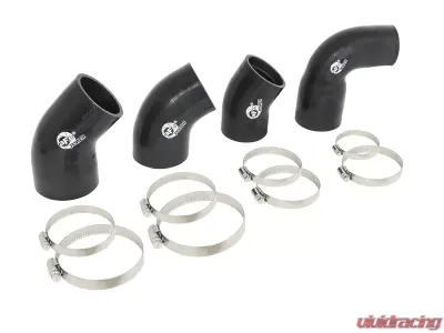 aFe Power Bladerunner Intercooler Couplings & Clamps Kit - Factory Intercooler & aFe Tube Ford Mustang EcoBoost L4 2.3L 2015-2022 - 46-20250AS