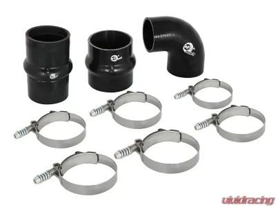 aFe Power Bladerunner Intercooler Couplings & Clamps Kit - Factory Intercooler & aFe Tube Ford F-250 | F-350 Super Duty 2017-2021 - 46-20310AS