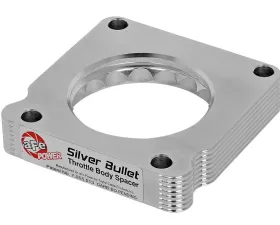 AFE Power Silver Bullet Throttle Body Spacer for Nissan Patrol Y61 01-17 I6-4.8L M/T
