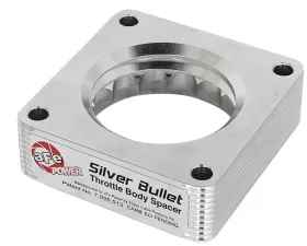 aFe Power Silver Bullet Throttle Body Spacer Nissan 350Z 03-06/Infiniti G35 03-07 V6-3.5L (VQ35DE)