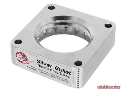 aFe Power Silver Bullet Throttle Body Spacer Nissan 350Z 03-06/Infiniti G35 03-07 V6-3.5L (VQ35DE) - 46-36008