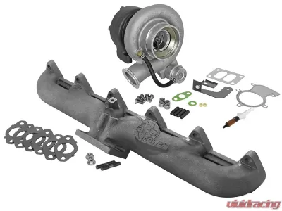 aFe Power BladeRunner Street Series Turbocharger w/ Exhaust Manifold Dodge Diesel Trucks 98.5-02 L6-5.9L (td) - 46-60060-MB