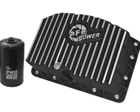 aFe Power Engine Oil Pan; Machined Fins Ford Diesel Trucks 11-17 V8-6.7L (td)