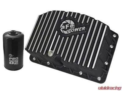 aFe Power Engine Oil Pan; Machined Fins Ford Diesel Trucks 11-17 V8-6.7L (td) - 46-70322