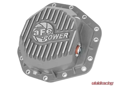 aFe Power Rear Differential Cover, Raw Finish; Street Series Ford F-250 | F-350 2017-2021 V8-6.7L (td) Dana M275-14 - 46-70350
