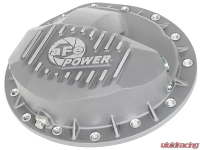 aFe Power Rear Differential Cover, Raw Finish; Street Series GM Trucks 99-13 V8 (9.5-14 Bolt) - 46-70370