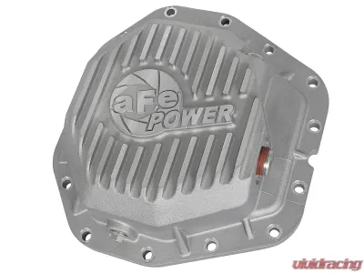 aFe Power Rear Differential Cover, Raw Finish; Street Series Ford F-350/F-450 2017-2019 V8-6.7L (td) Dana M300-14 (Dually) - 46-70380