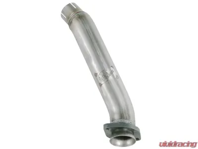 aFe Power Twisted Steel Loop Delete Downpipe 2-1/2" Aluminized Steel Exhaust System Jeep Wrangler (JK) 12-17 V6-3.6L - 48-06209