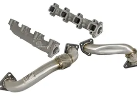 aFe Power BladeRunner Exhaust Manifold & Up-Pipes Combo GM Diesel Trucks 01-04 V8-6.6L (td) LB7