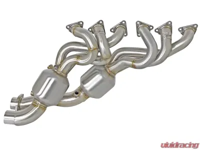 aFe Power Twisted Steel Long Tube Header; Street Series BMW M3 (E46) 01-06 L6-3.2L (S54) - 48-36314-HC