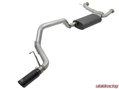 aFe Power Mach Force-XP 3" 304 Stainless Steel Catback Exhaust System with Black Tips Nissan | Infiniti V8-5.6L 2010-2024 - 49-36114-B