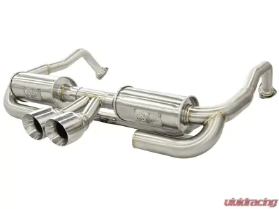 aFe Power MACH Force-Xp 2" to 2-1/2" 304 Stainless Steel Catback Exhaust System Porsche Boxster S (987.1) 05-08 H6-3.4L - 49-36409